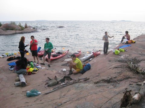Photo from Kayaking, Philip Edward Island- Labour Day Edition