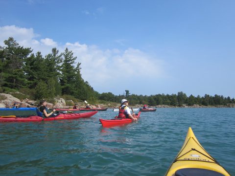 Photo from Kayaking, Philip Edward Island- Labour Day Edition