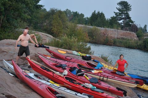 Photo from Kayaking, Philip Edward Island- Labour Day Edition