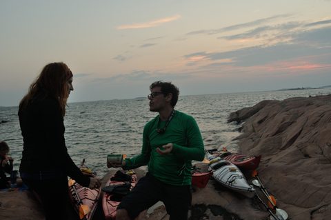Photo from Kayaking, Philip Edward Island- Labour Day Edition