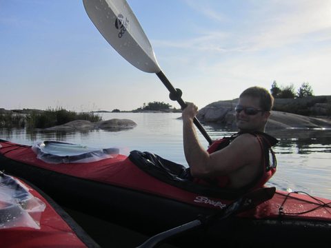Photo from Kayaking, Philip Edward Island- Labour Day Edition