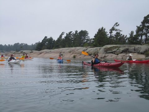 Photo from Kayaking, Philip Edward Island- Labour Day Edition