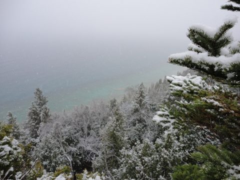 Photo from Backpacking, Reeds Dump, Bruce Trail, Lion's Head
