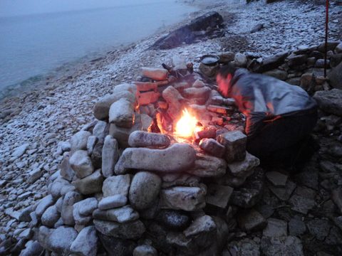 Photo from Backpacking, Reeds Dump, Bruce Trail, Lion's Head