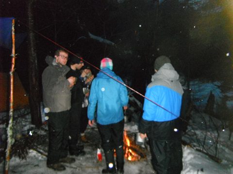 Photo from Snowshoeing Algonquin, Guskewau Lake