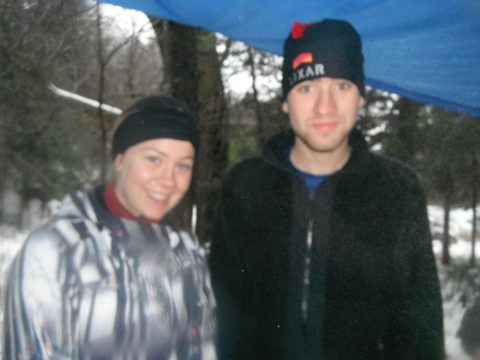 Photo from Snowshoeing Algonquin, Guskewau Lake