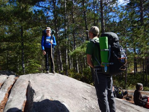 Photo from Trekking with Chev ~ @ Bon Echo: A Backpacking Adventure