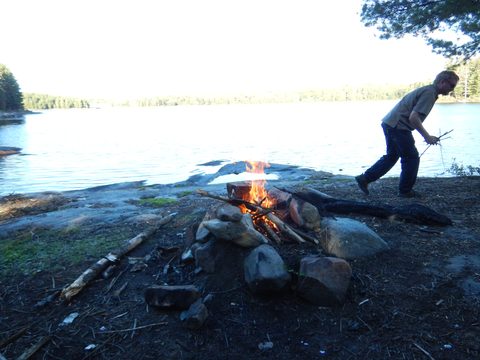 Photo from Trekking with Chev ~ @ Bon Echo: A Backpacking Adventure