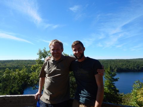 Photo from Trekking with Chev ~ @ Bon Echo: A Backpacking Adventure