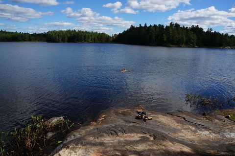 Photo from Trekking with Chev ~ @ Bon Echo: A Backpacking Adventure