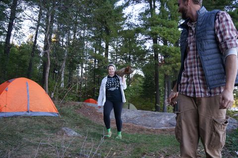 Photo from Trekking with Chev ~ @ Bon Echo: A Backpacking Adventure