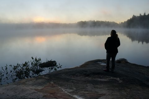 Photo from Trekking with Chev ~ @ Bon Echo: A Backpacking Adventure