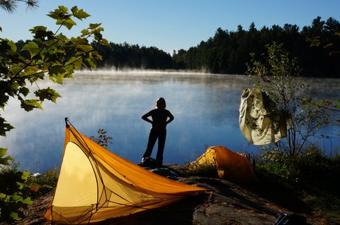 Photo from Trekking with Chev ~ @ Bon Echo: A Backpacking Adventure