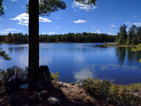 Photo from Trekking with Chev ~ @ Bon Echo: A Backpacking Adventure