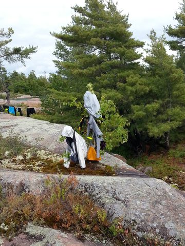 that's one way to dry your clothes... 😜