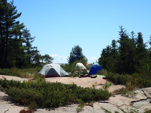 Photo from Paddling Painted - Kayaking out of Bayfield Inlet.
