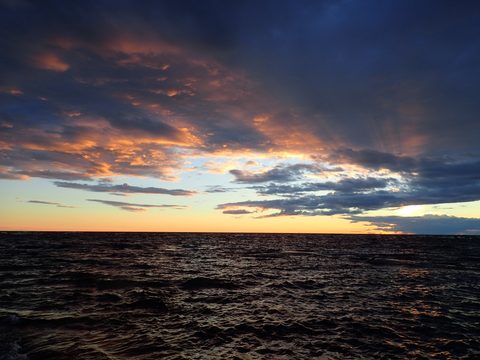 Photo from Paddling Painted - Kayaking out of Bayfield Inlet.