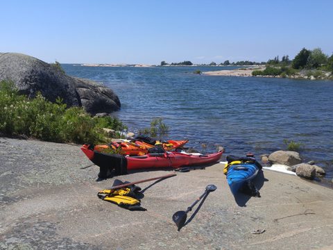 Photo from Kayak Therapy and friluftsliv at Big McCoy.