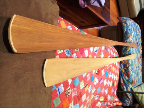 Photo from Carving A Greenland Paddle