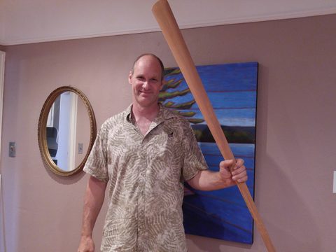 Photo from Carving A Greenland Paddle