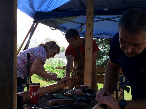 Photo from Carving A Greenland Paddle