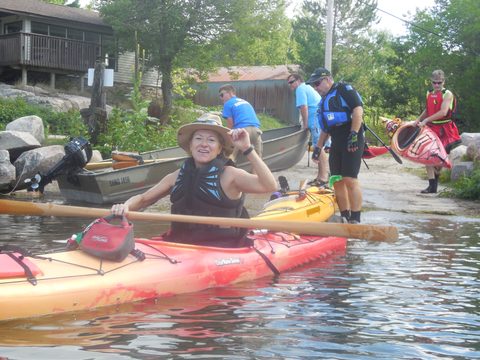 Photo from Kayak Skills on Franklin Island