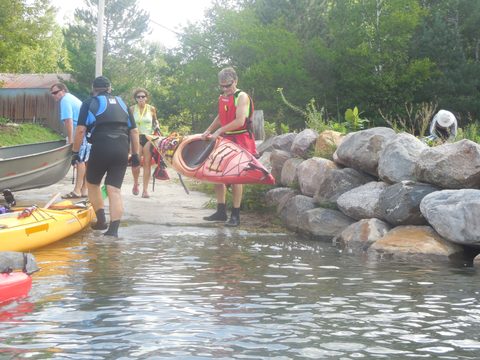 Photo from Kayak Skills on Franklin Island