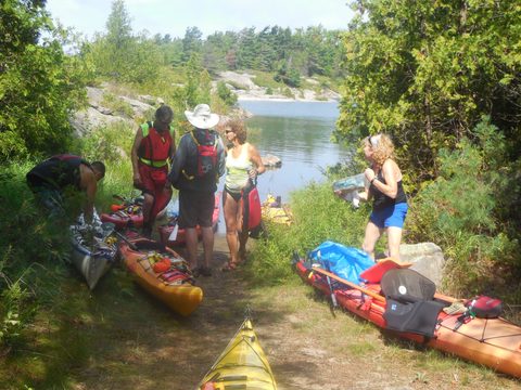 Photo from Kayak Skills on Franklin Island