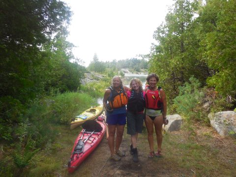 Photo from Kayak Skills on Franklin Island