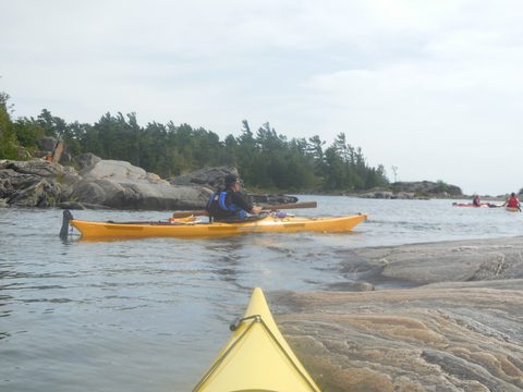 Photo from Kayak Skills on Franklin Island