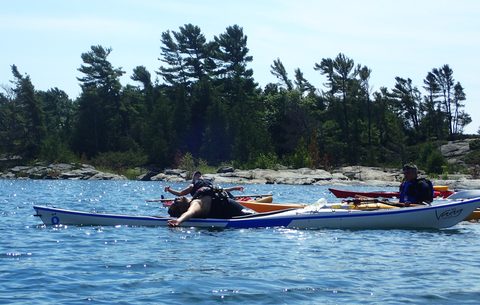 Photo from Kayak Skills on Franklin Island