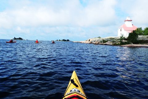 Photo from Kayak Skills on Franklin Island