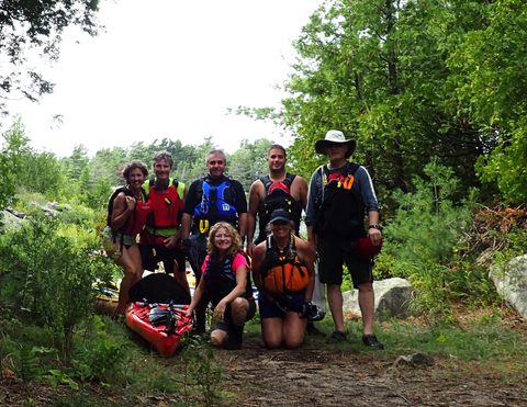 Photo from Kayak Skills on Franklin Island