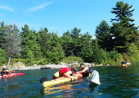 Photo from Kayak Skills on Franklin Island