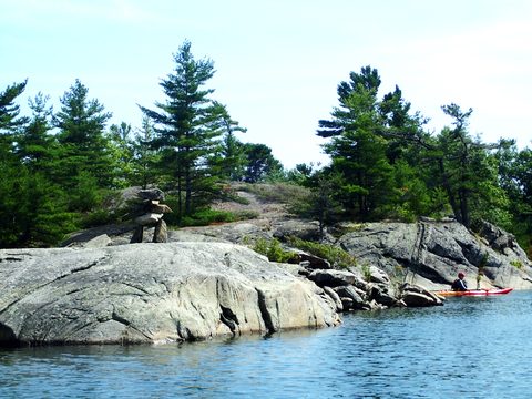 Photo from Kayak Skills on Franklin Island