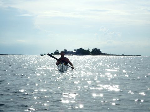 Photo from Kayak Skills on Franklin Island