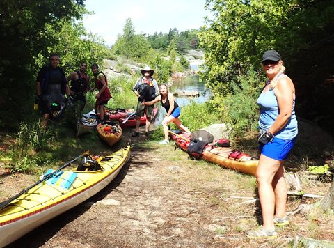 Photo from Kayak Skills on Franklin Island