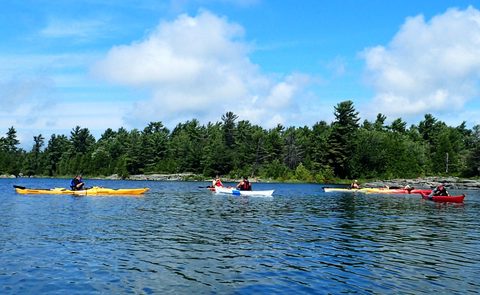 Photo from Kayak Skills on Franklin Island