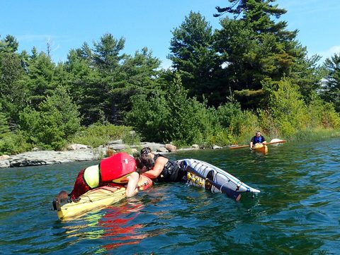 Photo from Kayak Skills on Franklin Island