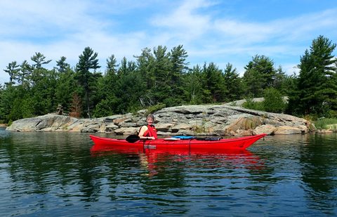 Photo from Kayak Skills on Franklin Island