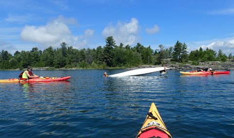 Photo from Kayak Skills on Franklin Island