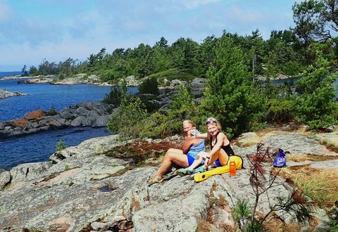 Photo from Kayak Skills on Franklin Island