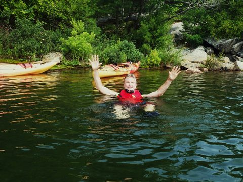 Photo from Kayak Skills on Franklin Island