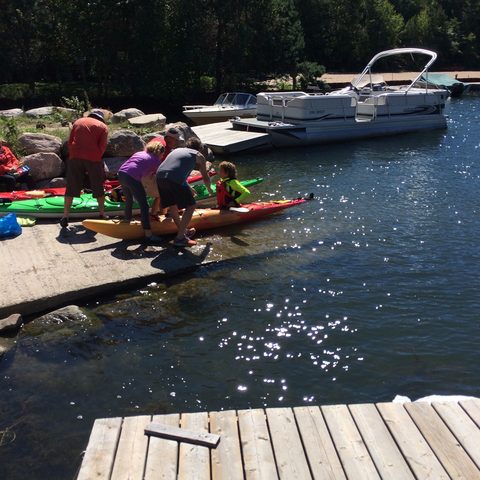 Betty getting the full welcome committee after her epic spill