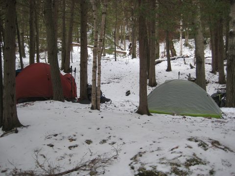 Photo from Backpacking, Reeds Dump, Bruce Trail, Lion's Head