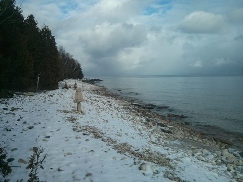 Photo from Backpacking, Reeds Dump, Bruce Trail, Lion's Head