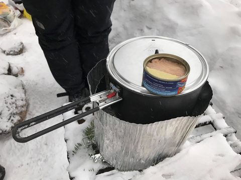 Photo from Snowshoeing Algonquin's Blue Diamond Loop for New Year's