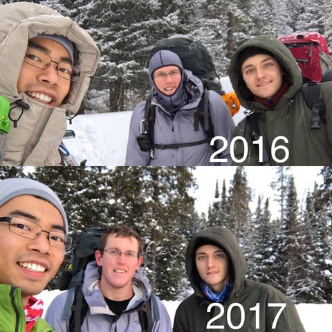 Photo from Snowshoeing Algonquin's Blue Diamond Loop for New Year's