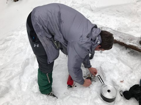 Photo from Snowshoeing Algonquin's Blue Diamond Loop for New Year's