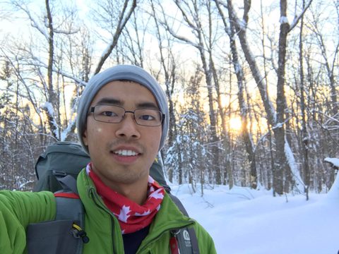 Photo from Snowshoeing Algonquin's Blue Diamond Loop for New Year's